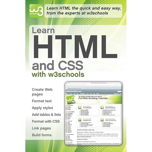 Pre-Owned Learn HTML and CSS with w3Schools (Paperback) 0470611952 9780470611951