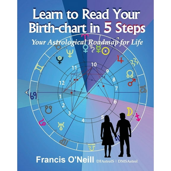 Learn How to Read Your Birth-chart in 5 Steps: Your Astrological Roadmap for Life, (Paperback)