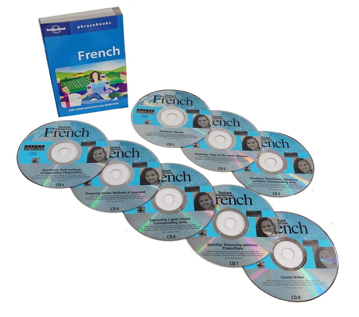Learning French Dvd Learn How to Speak French Language - Instant Immersion 8 Audio CD Set ...