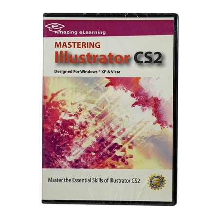 Learn How to Use Adobe Illustrator CS2 Step by Step Instructional Training CD-Rom - Master the Essential Skills of Illustrator CS2