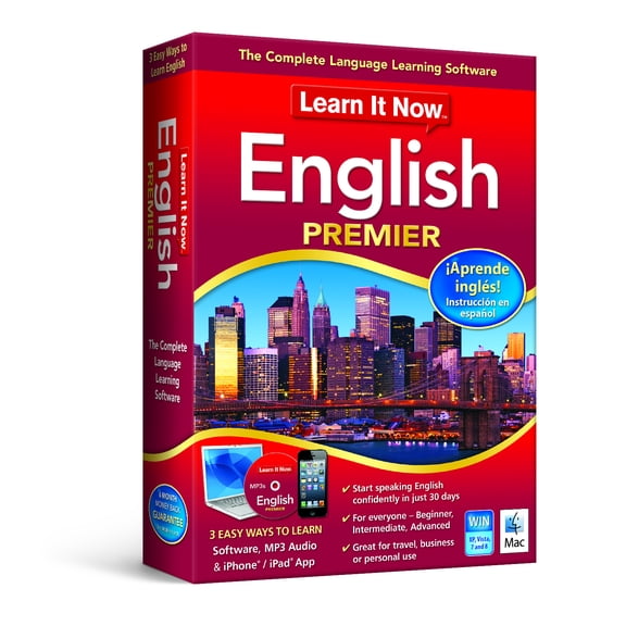 Learn It Now English Premier Win/Mac
