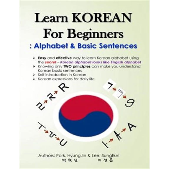 Learn KOREAN for Beginners: Alphabet & Basic Sentences: Easy and ...