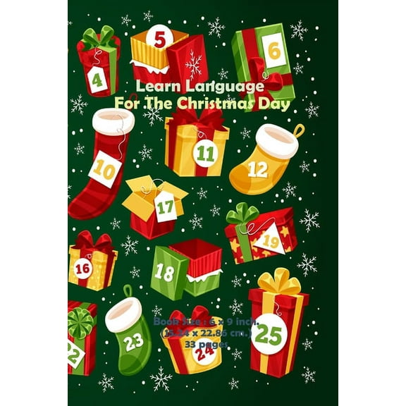Learn Language For The Christmas Day: Much Wording for X'MAS Day, Practice to Read, Speak, write, puzzle games, board ga