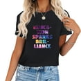 thumbnail image 1 of Learn Lead and Succeed Back to School Gifts Women's Graphic Tee Shirt with Trendy Design, 1 of 5