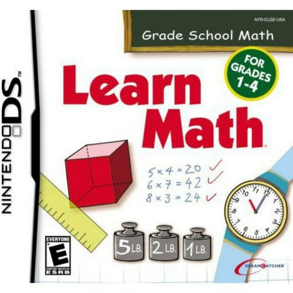 Learn Math (for grades 1-4) - Nintendo DS