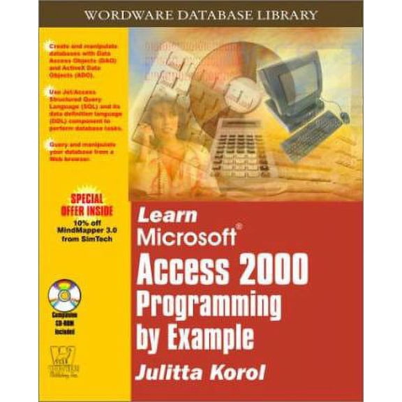 Pre-Owned Learn Microsoft Access 2000 Programming by Example (Paperback) 1556227701 9781556227707