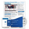 thumbnail image 1 of Learn Photoshop Elements 2018 Deluxe Training Tutorial- Video Lessons, PDF Instruction Manual, Quick Reference Software Guide for Windows by TeachUcomp, Inc., 1 of 5