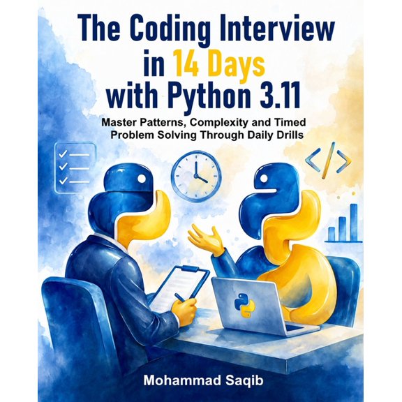 Learn Programming in 14 Days The Coding Interview in 14 Days with Python 3.11: Master Patterns, Complexity and Timed Problem Solving Through Daily Dr, (Paperback)
