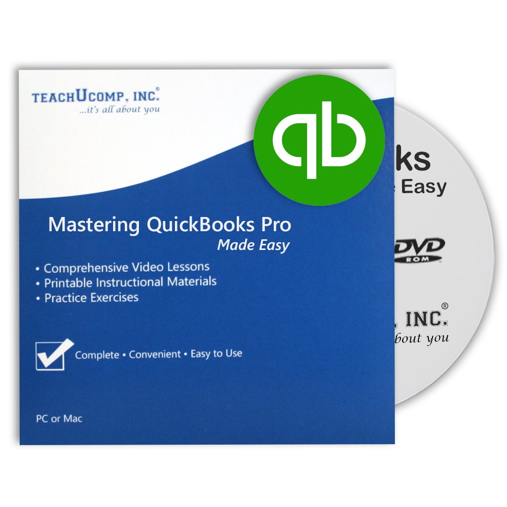 Learn QuickBooks Desktop Pro 2024 DVDROM Training Video Tutorial