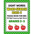 thumbnail image 1 of Learn to Read Activity Books SIGHT WORDS Word Search Puzzle Book For Kids - LEVEL 4: 100 High Frequency Sight Words Reading Practice Workbook Grades , Book 4, (Paperback), 1 of 1