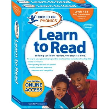 Learn to Read Complete Sets Hooked on Phonics Learn to Read - Levels 7&amp;8 Complete: Early Fluent Readers (Second Grade Ages 7-8), Book 4, (Paperback)