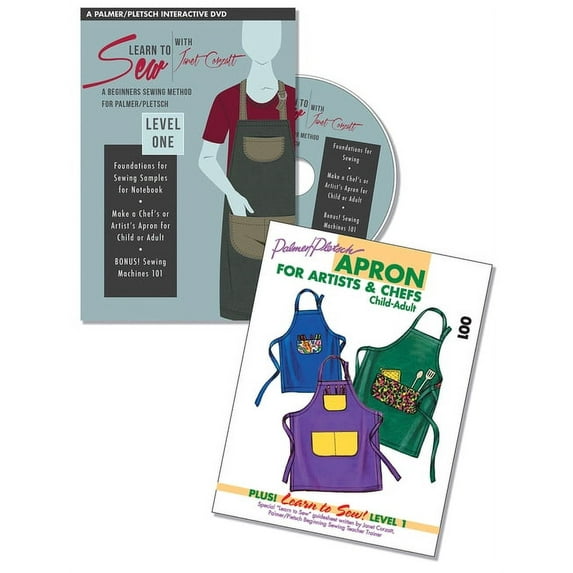 Learn to Sew with Janet Corzatt: Learn to Sew with Janet Corzatt — Level ONE — Plus Apron Pattern : A Beginners Sewing Method for Palmer/Pletsch (DVD video)