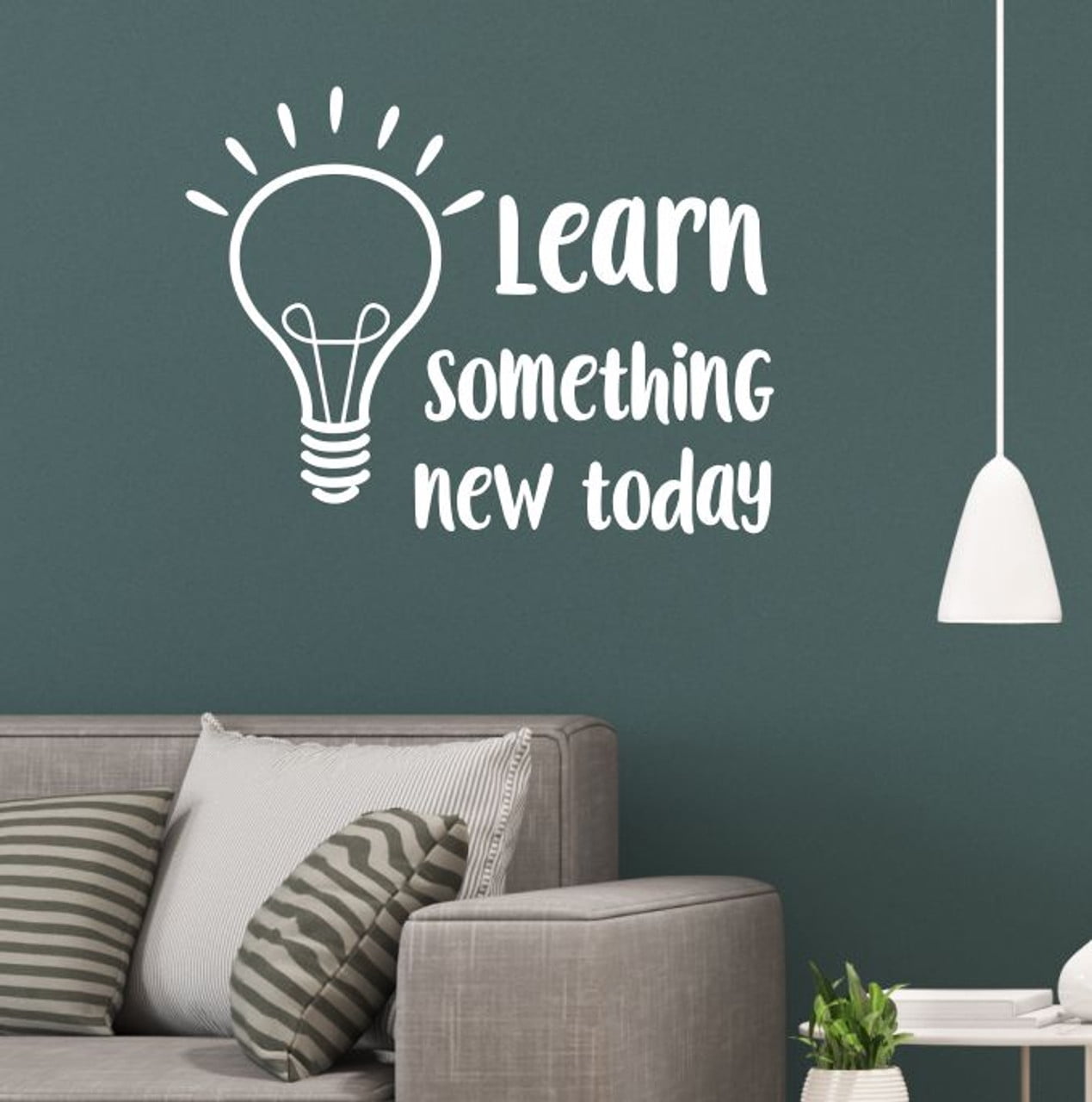Learn Something New Today Inspirational Quotes for Wall Decor - Kids ...