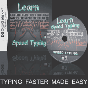 Learn Speed Typing - Typing Faster Made Easy (Windows 10 / 11 compatible)