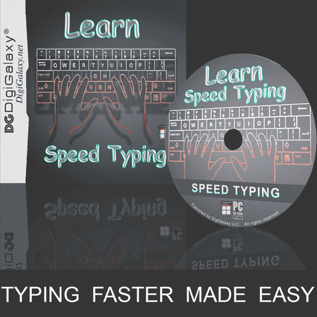 Learn Speed Typing - Typing Faster Made Easy (Windows 10 / 11 compatible)
