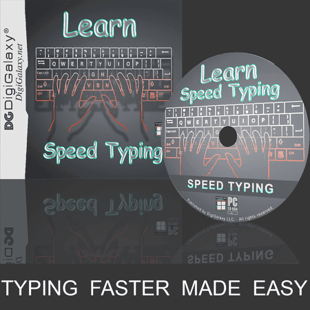 Learn Speed Typing - Typing Faster Made Easy (Windows 10 / 11 compatible)