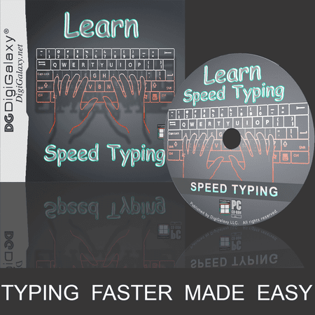 Learn Speed Typing - Typing Faster Made Easy (Windows 10 compatible)