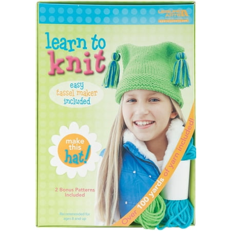 Learn To Knit Kit-Hat, Pk 1, Leisure Arts