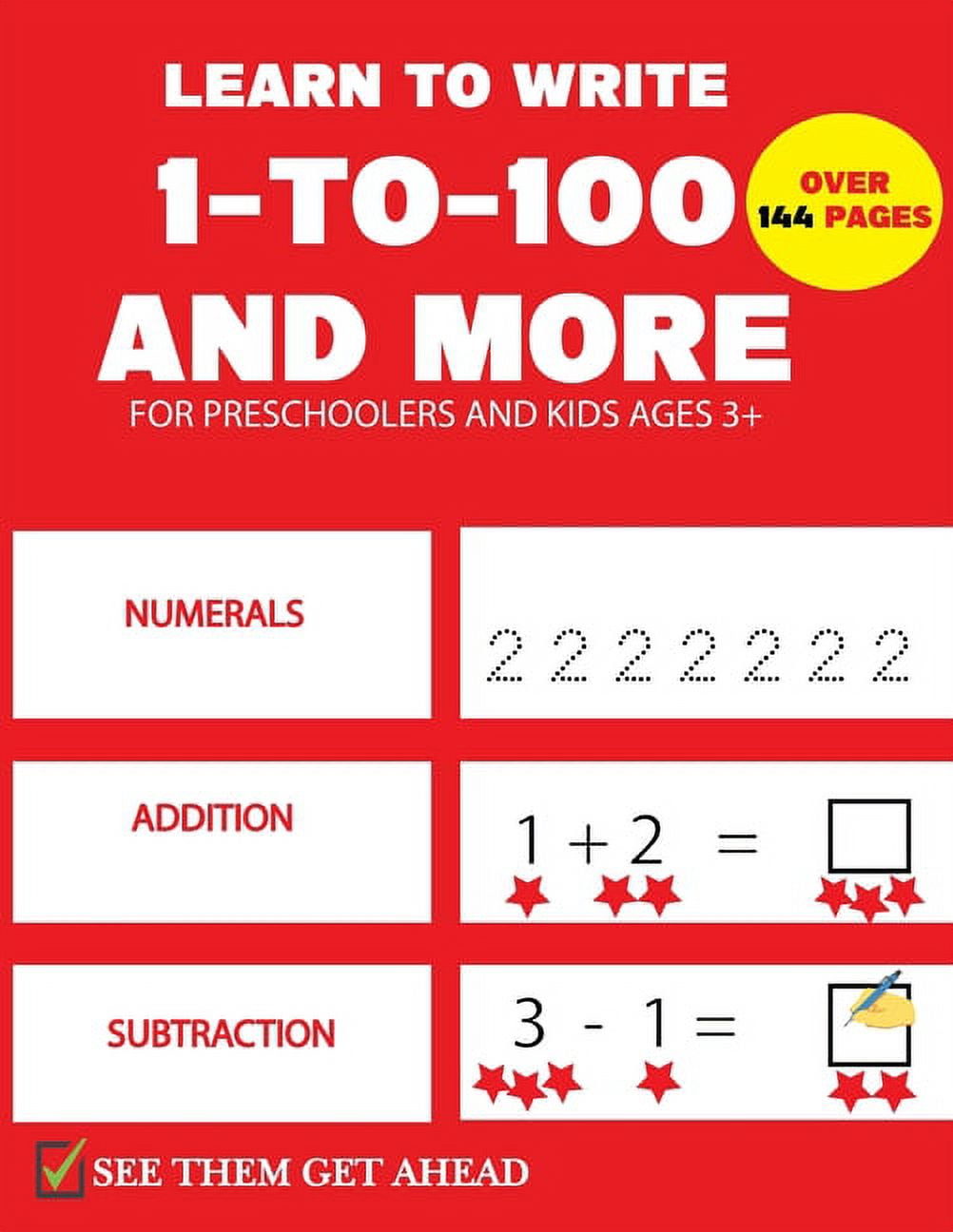 Learn To Write 1-to-100 And More: pre k math practice and number ...