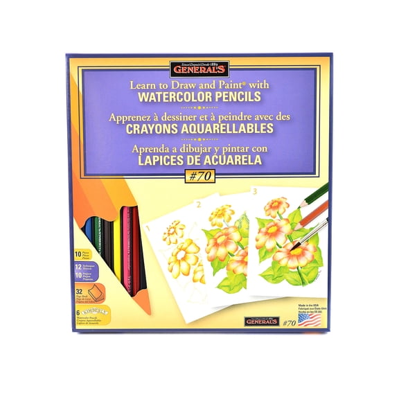 Learn Watercolor Pencil Techniques Now! Kit #70 each (pack of 2)