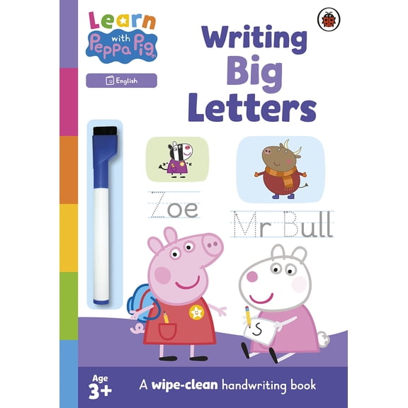 Learn With Peppa: Writing Big Letters: Wipe-Clean Activity Book - Peppa Pig