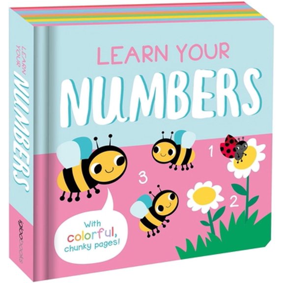Pre-Owned Learn Your Numbers: With Colorful Chunk Pages - Numbers & Counting Fun for Toddlers (Board book) 1800228163 9781800228160