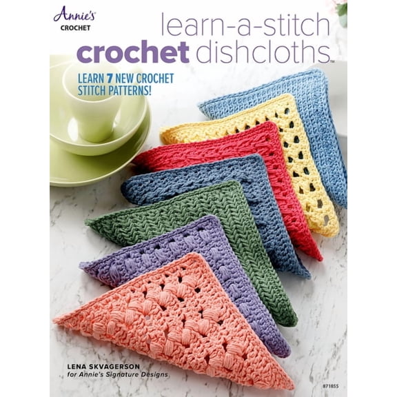 Learn-A-Stitch Crochet Dishcloths, (Paperback)