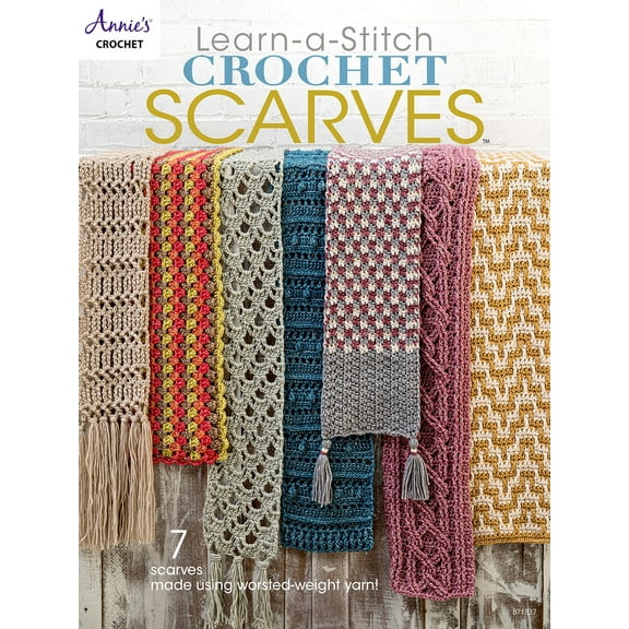 Learn a Stitch Crochet Scarves (Paperback)