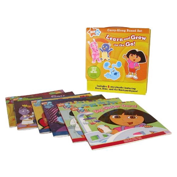 Pre-Owned Learn and Grow on the Go! (Nick Jr. Carry-along Boxed Set) (Paperback) 1416927808 9781416927808