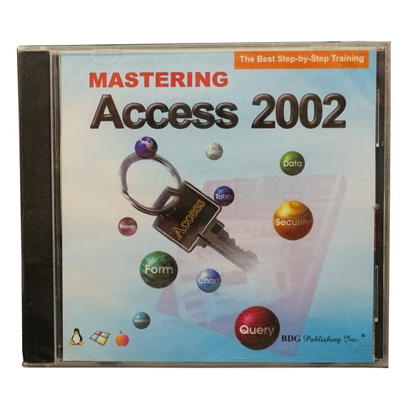 Learn and Master Access 2002 Training CD - a must have simulation for beginners