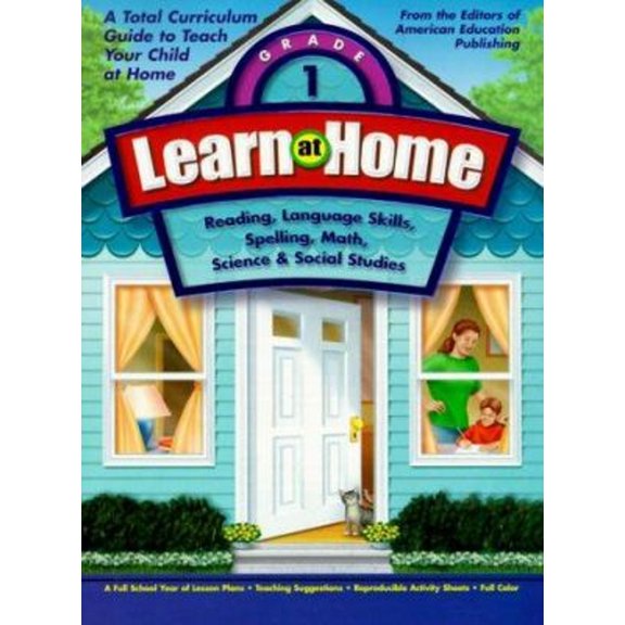 Pre-Owned Learn at Home, Grade 1 (Paperback) 1561895091 9781561895090