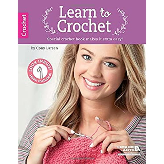 Pre-Owned Learn to Crochet (with custom hook) (6381) (Paperback) 1464716846 9781464716843