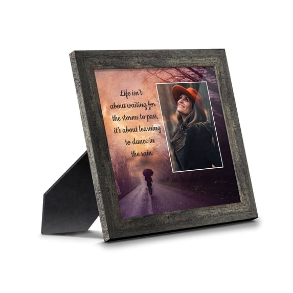 Learn to Dance in the Rain, Encouragement Gifts, Motivational Wall Art, 6426BW