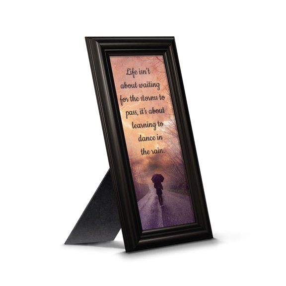 Learn to Dance in the Rain, Encouragement Gifts, Motivational Wall Art, 7423B