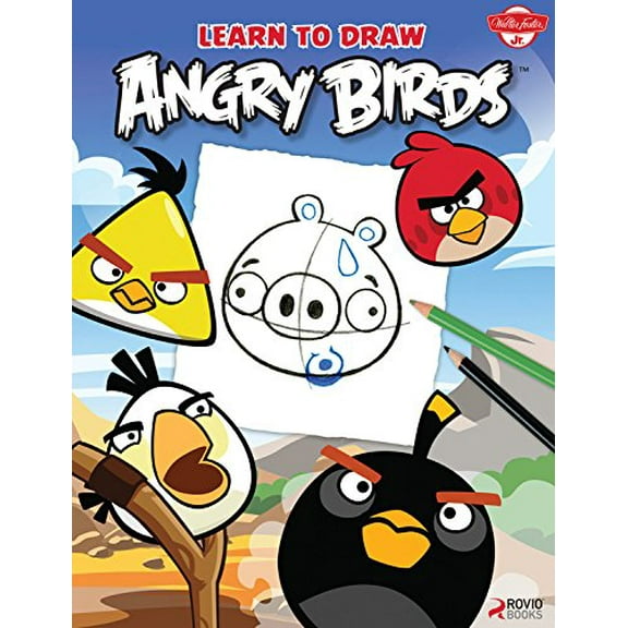Pre-Owned Learn to Draw Angry Birds: Learn to draw all of your favorite Angry Birds and Those Bad Piggies! (Licensed Learn to Draw) (Paperback) 1600583067 9781600583063