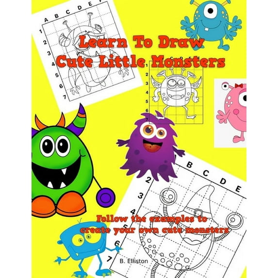 Learn to Draw Cute Monsters, (Paperback)