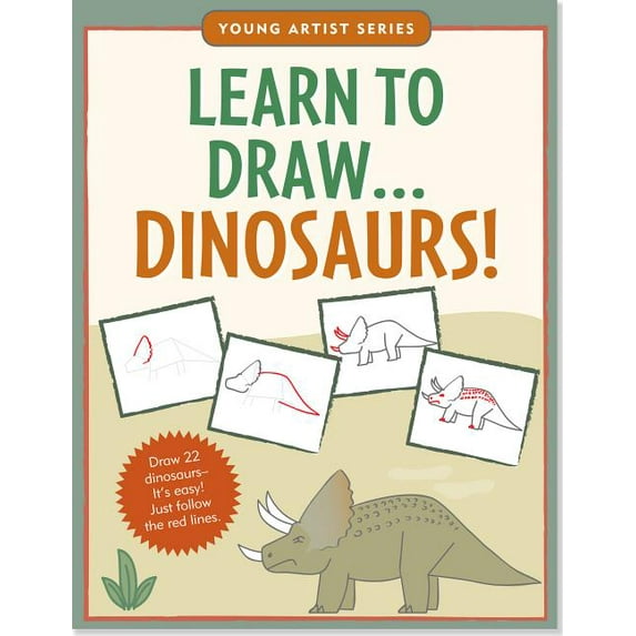 Learn to Draw...Dinosaurs!, (Paperback)