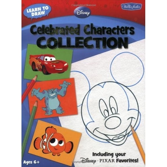 Pre-Owned Licensed Learn to Draw: Learn to Draw Disney Celebrated Characters Collection : Including your Disney*Pixar Favorites! (Paperback)