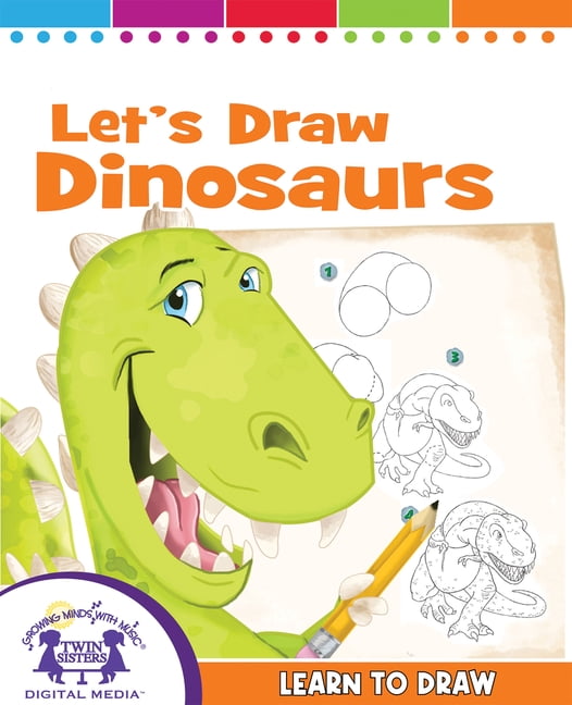 Learn to Draw Let's Draw Dinosaurs, (Hardcover)