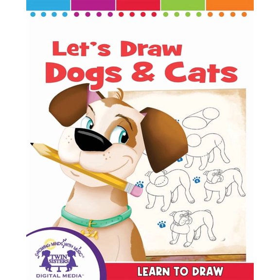 Learn to Draw Let's Draw Dogs and Cats, (Paperback)