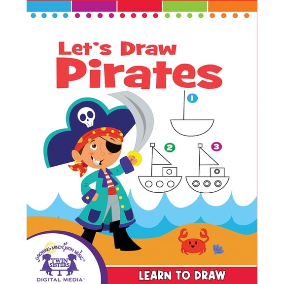 Learn to Draw Let's Draw Pirates, (Paperback)