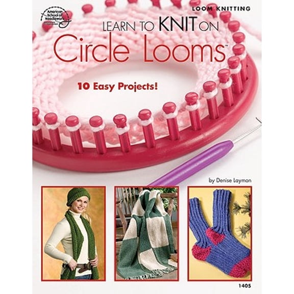 Learn to Knit on Circle Looms (Paperback)