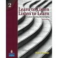 thumbnail image 1 of Pre-Owned Learn to Listen, Listen to Learn 2 : Academic Listening and Note-Taking (Paperback) 9780138140007, 1 of 1