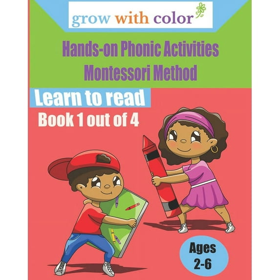 Learn to Read Hands-on Phonic Activities Montessori Method: Learn to Read Book 1, Book 1, (Paperback)