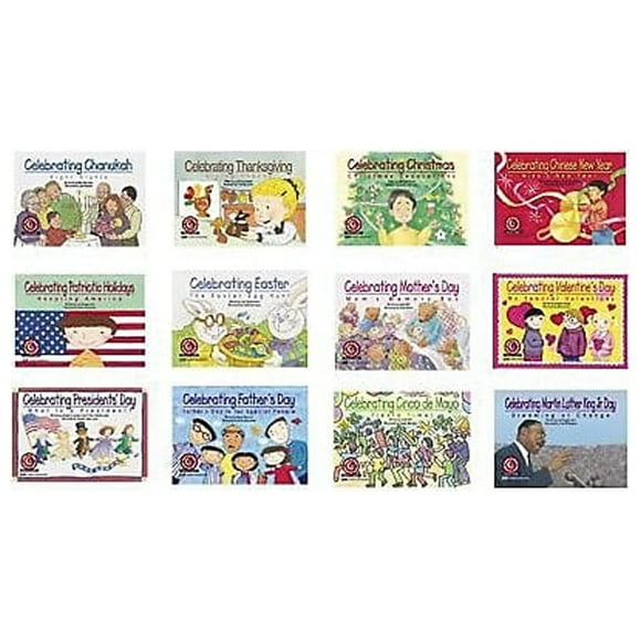 Creative Teaching Press Learn to Read Holiday Series, Ages 6 to 8, Set of 12