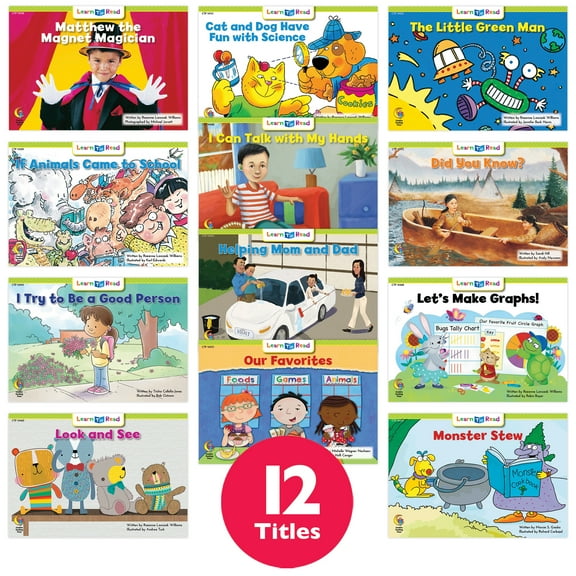 Creative Teaching Press Learn to Read Variety Pack 14, Level G, 12 Titles