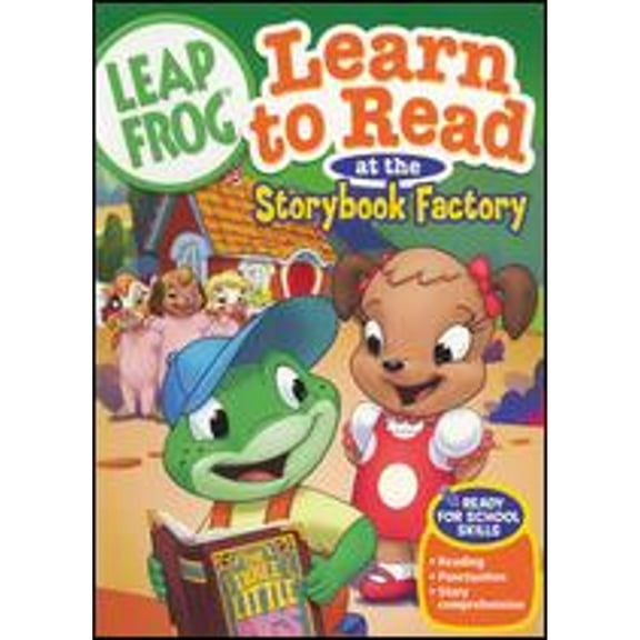 Pre-Owned Learn to Read at the Storybook Factory (DVD 0012569718814)
