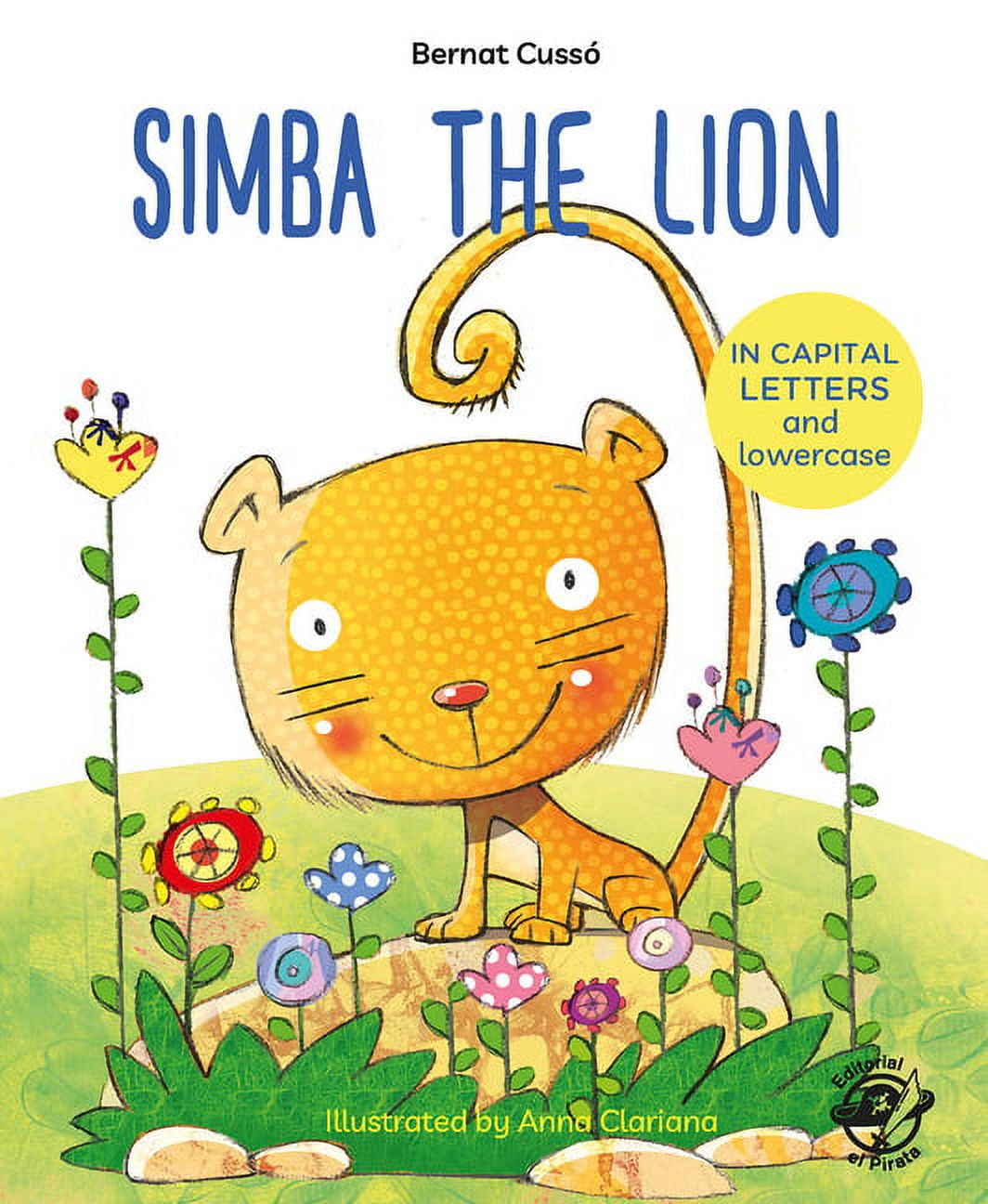 Learn to Read in CAPITAL Letters and Lowercase: Simba the Lion ...