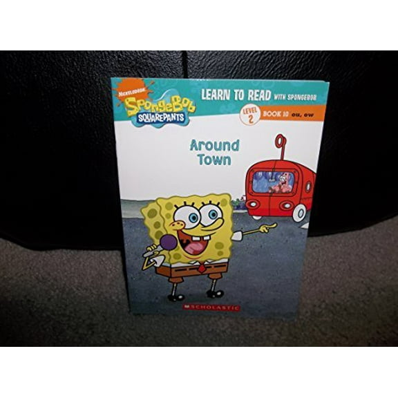 Pre-Owned Learn to Read with Spongebob Level 2 Book 10 Around Town Paperback