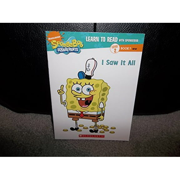 Pre-Owned Learn to Read with Spongebob Level 2 Book 7 I Saw it All (Paperback) 0545149088 9780545149082